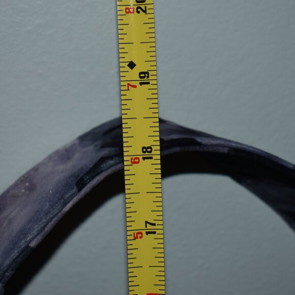 Tabitha Webb Velvet Black Purple Floral Roses Flowers Fairytale Purse Hobo Bag - Picture 12 of 12